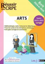 Arts - Écrit 2024 et 2025