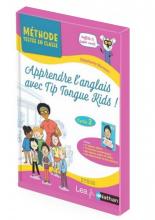 Apprendre l'anglais avec Tip Tongue Kids - Cycle 2 - coffret pédagogique clés en main : guide, roman, flashcards, ressources numériques - Nouveauté 2022