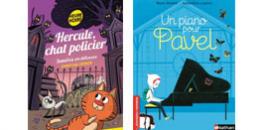 "Hercule, chat policier" et "Un piano pour Pavel"