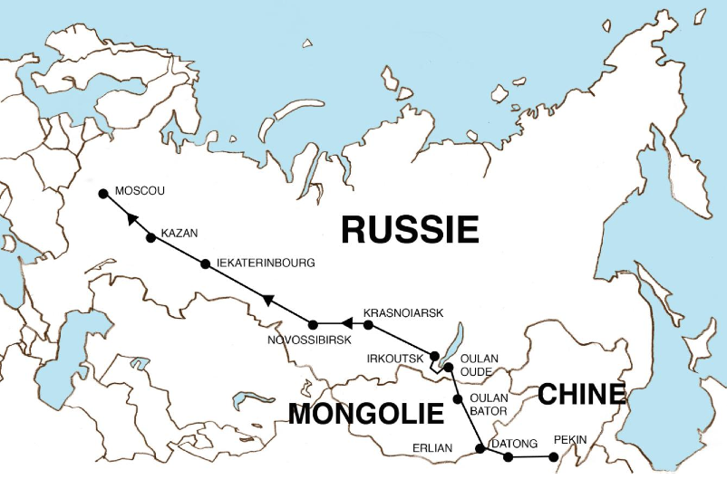 Moscou et l’Orient-Express transsibérien