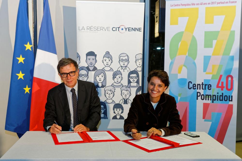 La réserve citoyenne accueille le Centre Pompidou