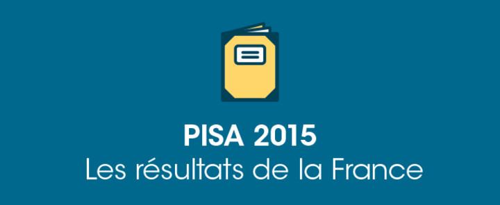 Résultats français de l'enquête PISA 2015