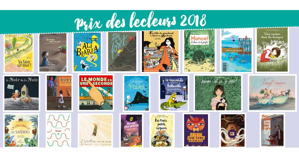 Prix des lecteurs 2017-2018