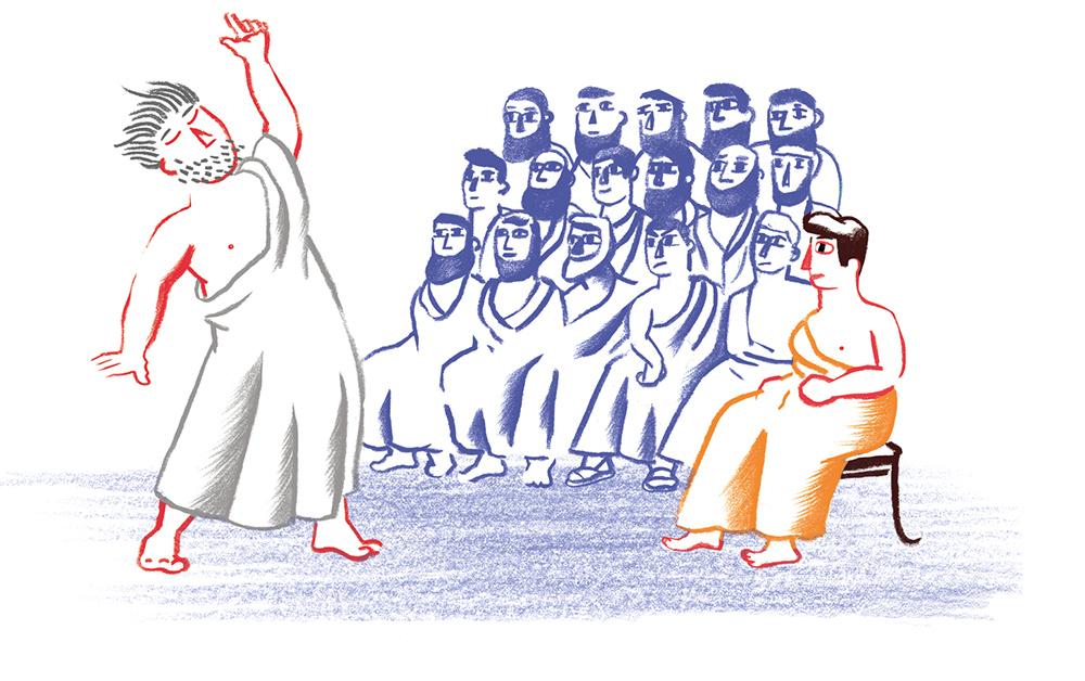 © Yann Le Bras / Les petits Platons Philosopher au collège