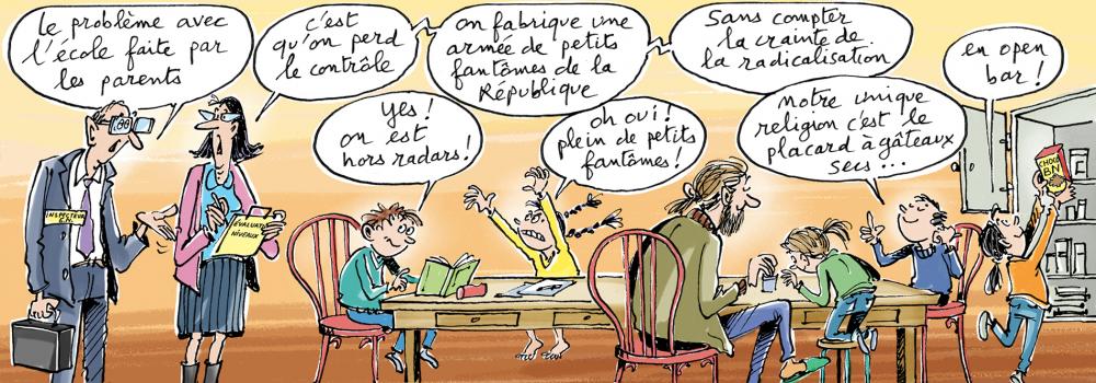 Débat sur l'école à la maison Débat sur l'école à la maison