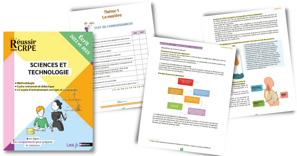 Compléments de l'ouvrage "Sciences et technologie 2022" Compléments de l'ouvrage "Sciences et technologie 2022"