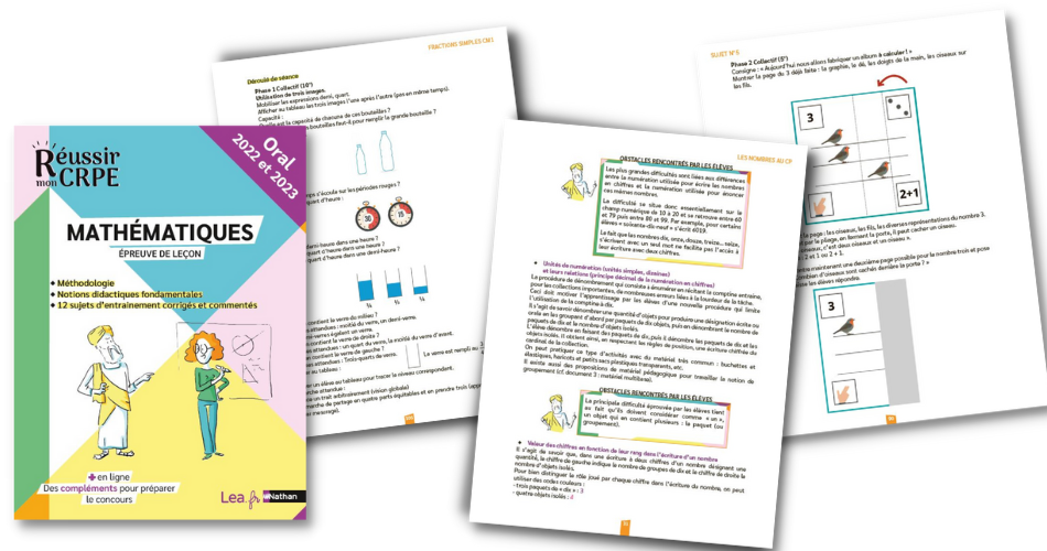 Compléments de l'ouvrage "Mathématiques – Epreuve orale de leçon - 2022" Compléments de l'ouvrage "Mathématiques – Epreuve orale de leçon - 2022"
