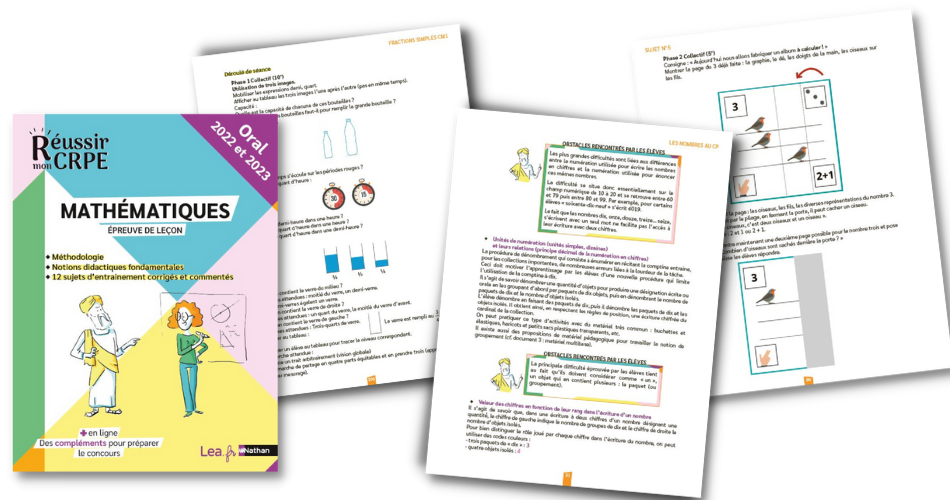 Compléments de l'ouvrage "Mathématiques – Epreuve orale de leçon - 2022"