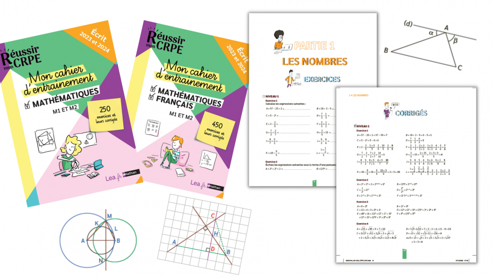Votre Cahier d'entrainement Mathématiques M1 et M2