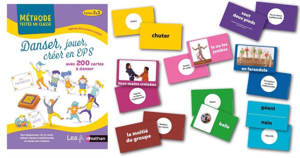 Danser, jouer, créer en EPS avec 200 cartes à danser - contenus complémentaires