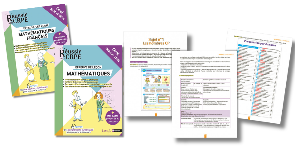 Compléments de l'ouvrage "Mathématiques – Epreuve orale de leçon - 2024-2025"