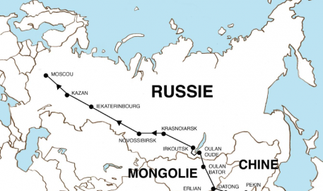 Moscou et l’Orient-Express transsibérien