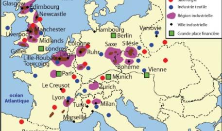 La densité de population en Europe