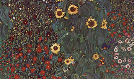 Le Jardin aux tournesols de Gustav Klimt