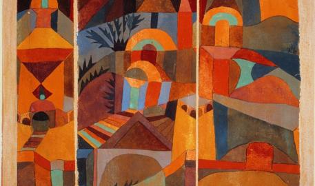 Le jardin du temple, de Paul Klee