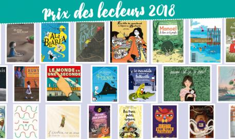 Résultats du Prix des lecteurs 2017-2018