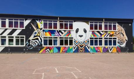 Céz Art - "Le street art à l’école : une plus-value de visibilité et de rayonnement"
