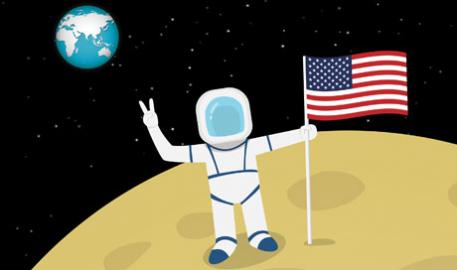1969 : Les premiers pas sur la Lune