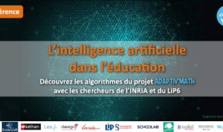 Conférence en ligne : L’intelligence artificielle dans l’éducation avec Adaptiv’Math