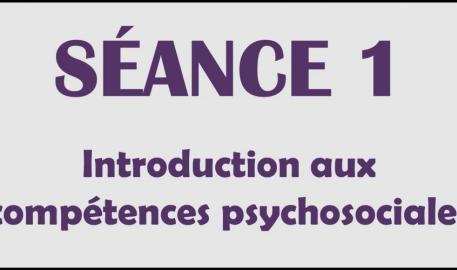 Séance 1 - Introduction aux compétences psychosociales