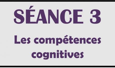 Séance 3 - Les compétences cognitives
