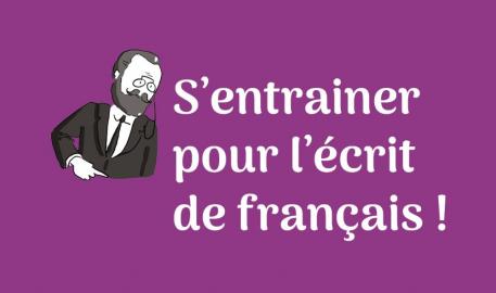 Français écrit : exercices et rituels pour préparer le CRPE